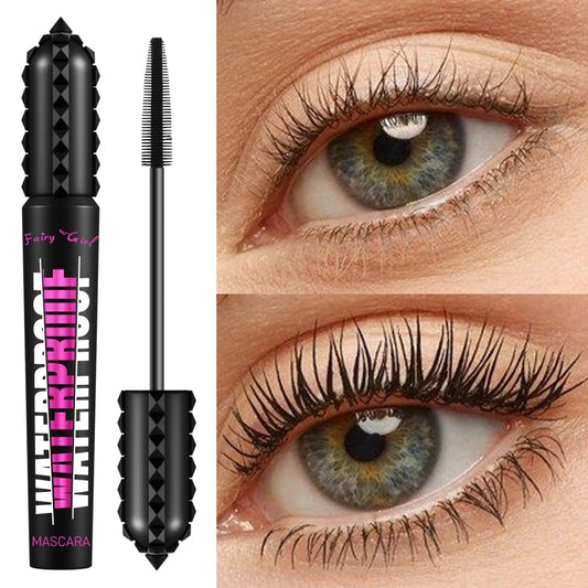 4D Waterproof Mascara – Lengthening & Volumizing Eyelash Formula, Korean Beauty