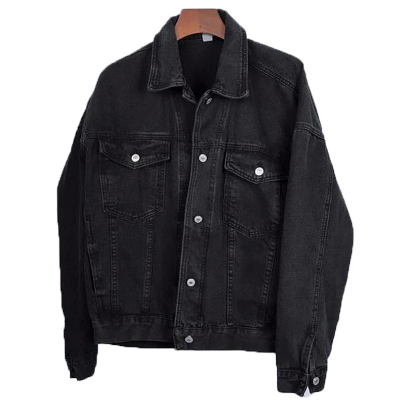 Boyfriend Jean Jacket Women Denim Jacket Winter Jeans Coat Casual Harajuku Streetwear Female Vintage Black Bomber Jacket outwear
