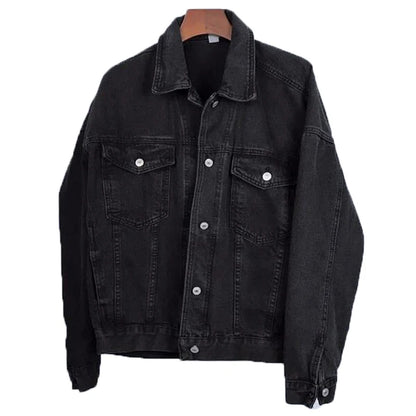 Boyfriend Jean Jacket Women Denim Jacket Winter Jeans Coat Casual Harajuku Streetwear Female Vintage Black Bomber Jacket outwear