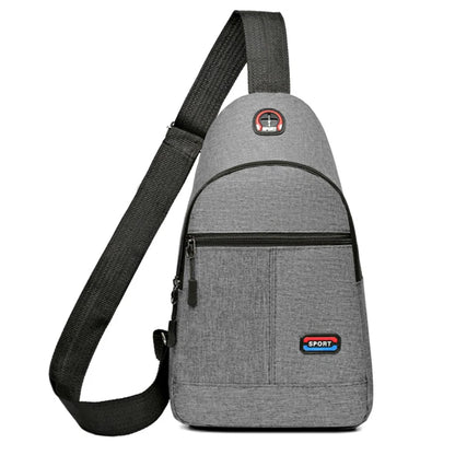 Chest Bag Men's One Shoulder Crossbody Bag Large Capacity Outdoor Sports And Leisure Fashion Small Shoulder Bag Large Capacit