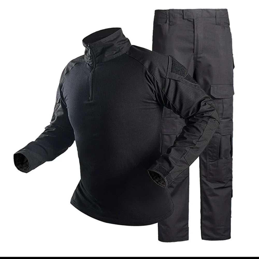Tactical  Uniform Suits Milit Outdoor Camouflage Suit Hunting Shirts Pants Fish Trainning Airsoft Paintball Clothes Sets