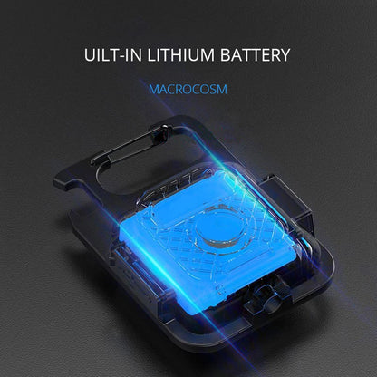 Super Bright Mini COB Keychain Flashlight – Rechargeable Magnetic Torch with 4 Lighting Modes for Camping & Emergencies