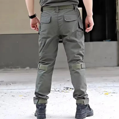 Men's Outdoor Tactical Suit – Wear-Resistant Combat Shirt & Hood Pants