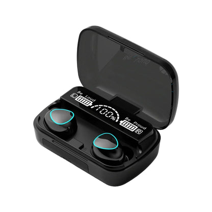 M10 Bluetooth Earphones Handfree LED Dispay Headphones Bluetooth HiFi Stereo Music Wireless Earbuds Waterproof Gaming Headset