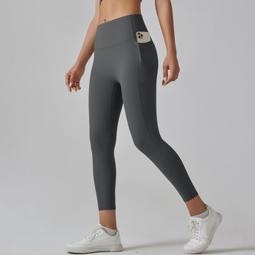 6647 pocket belly pants-graphite gray