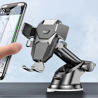 2025 NEW Universal Sucker Car Phone Holder 360° Windshield Car Dashboard Mobile Cell Support Bracket for 4.0-7 Inch Smartphones