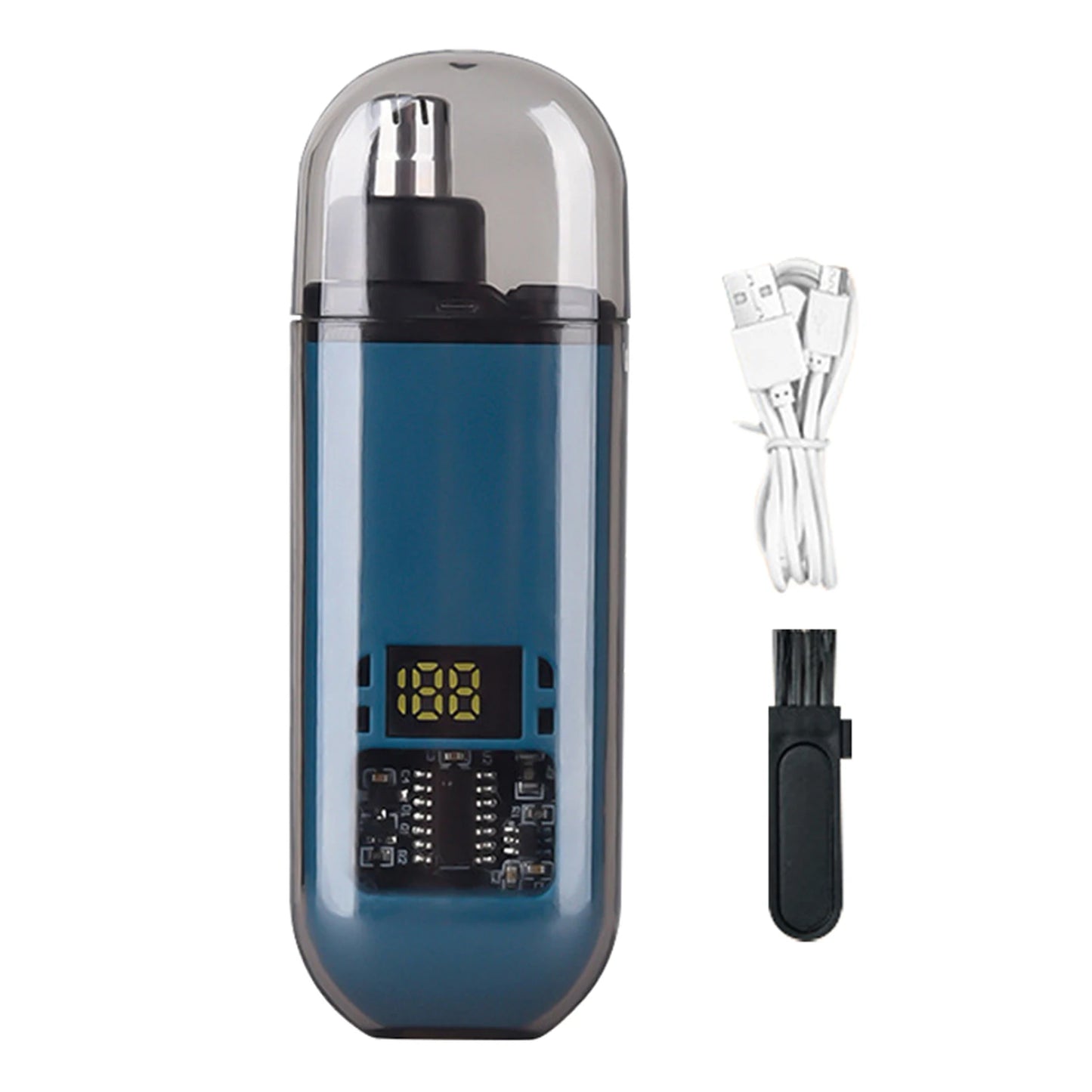 Nose & Ear Hair Trimmer – Painless Waterproof Electric Trimmer for Men & Women