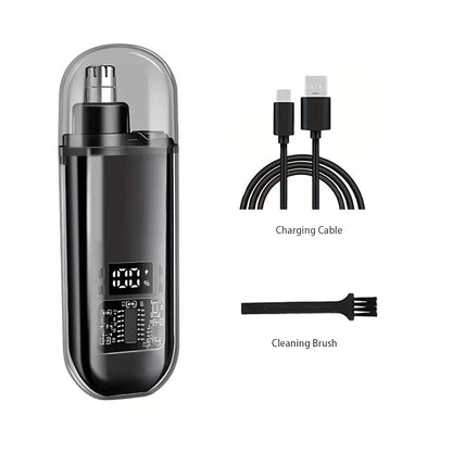 Nose & Ear Hair Trimmer – Painless Waterproof Electric Trimmer for Men & Women